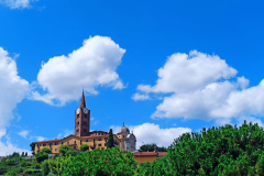 Pinerolo-Basilica-di-San-Maurizio-e-la-sua-torre