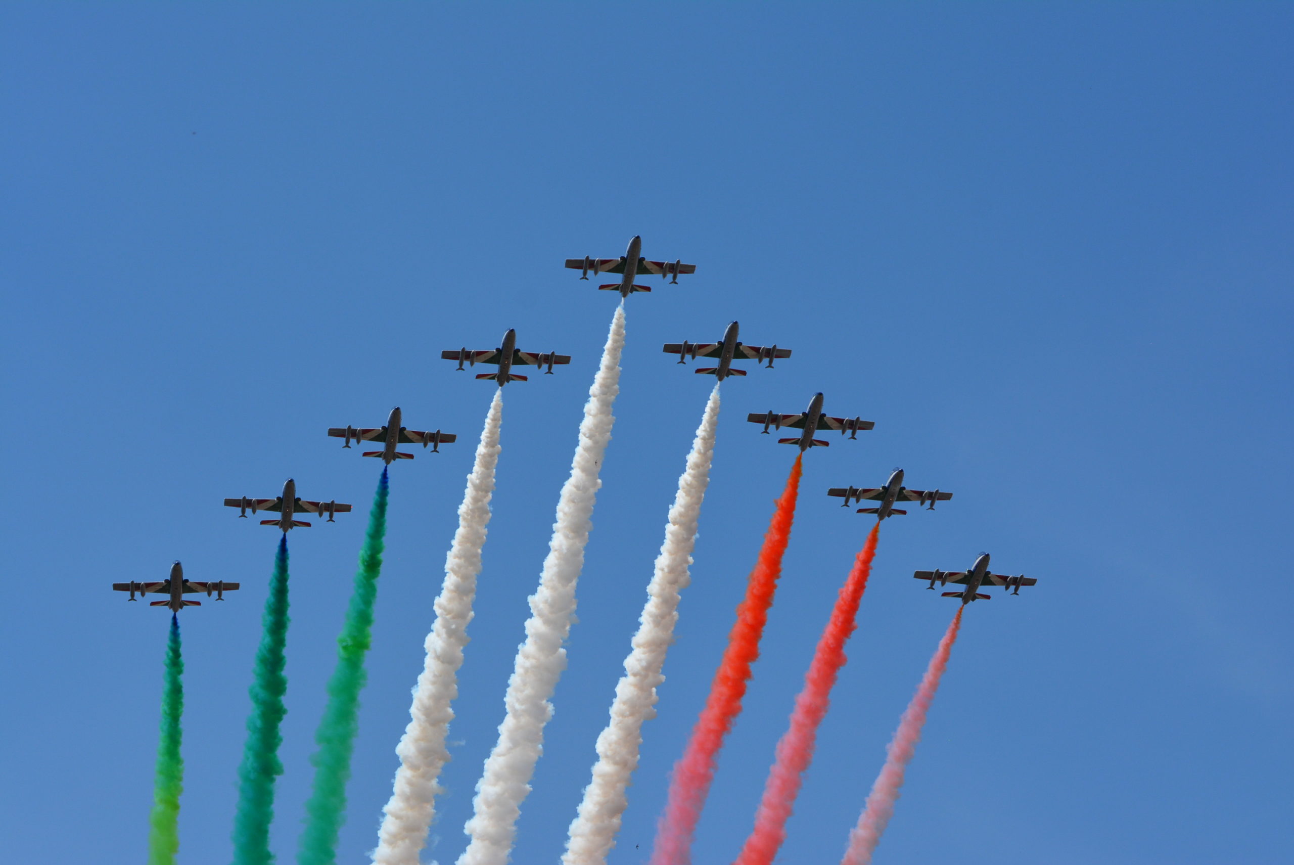 Le Frecce Tricolori a Torino 2020