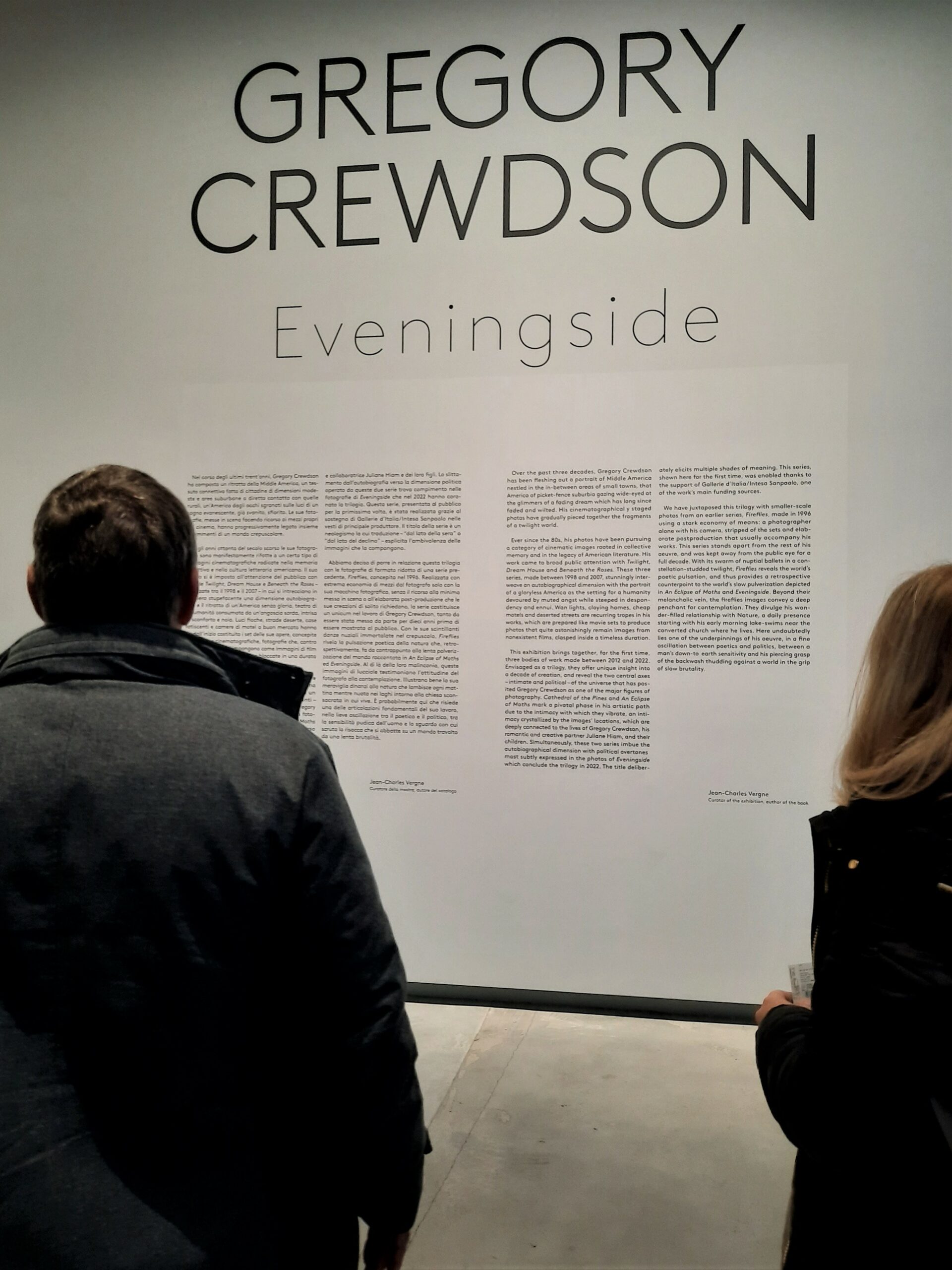Gregory Crewdson. Eveningside in Torino
